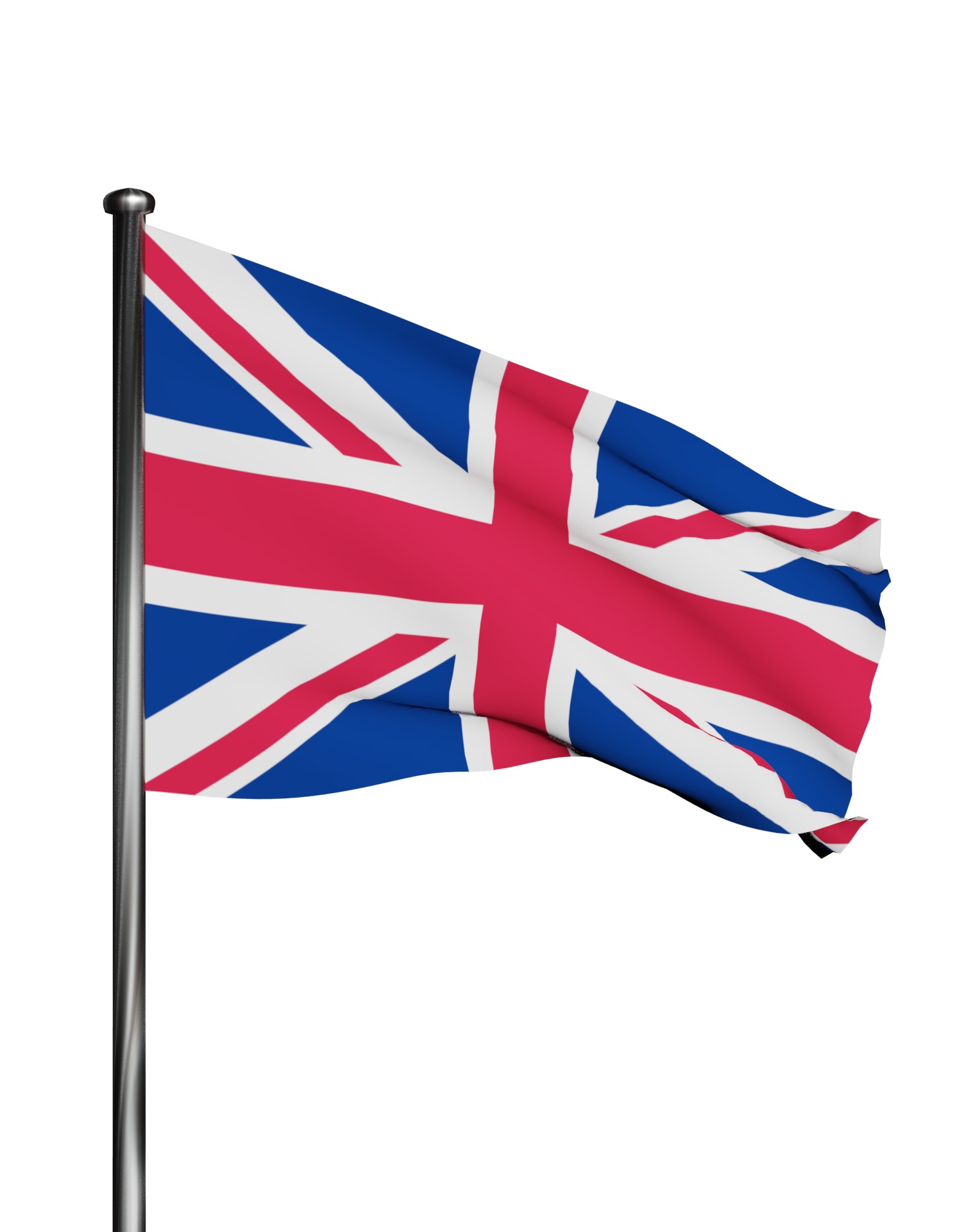 United Kingdom flag UK 3D model_18