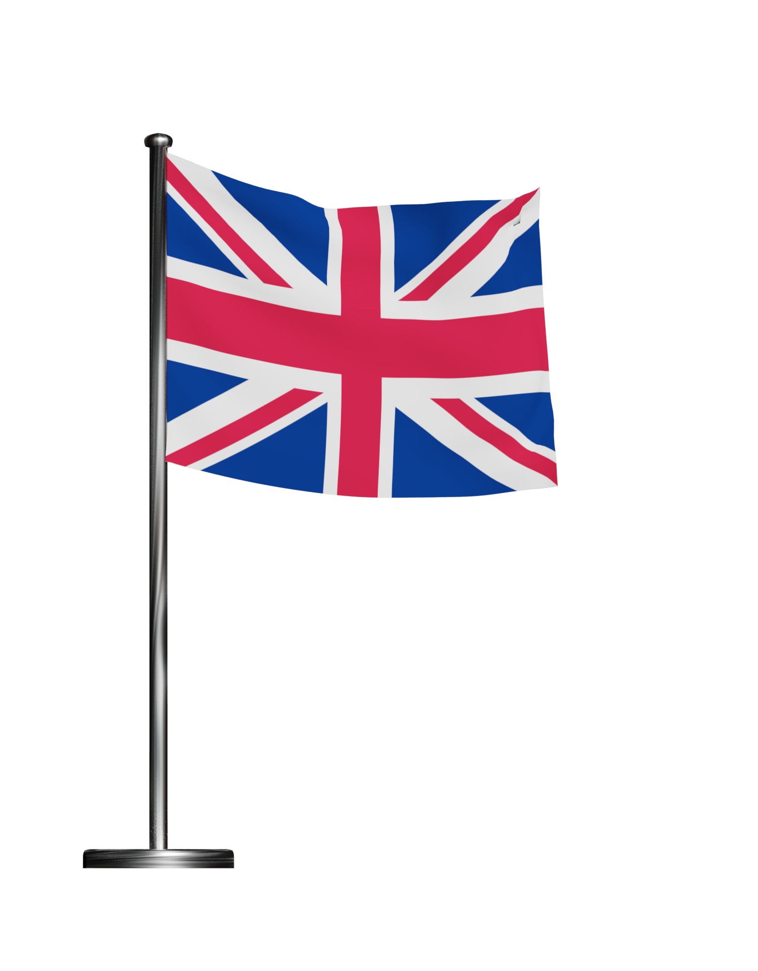 United Kingdom flag UK 3D model_15