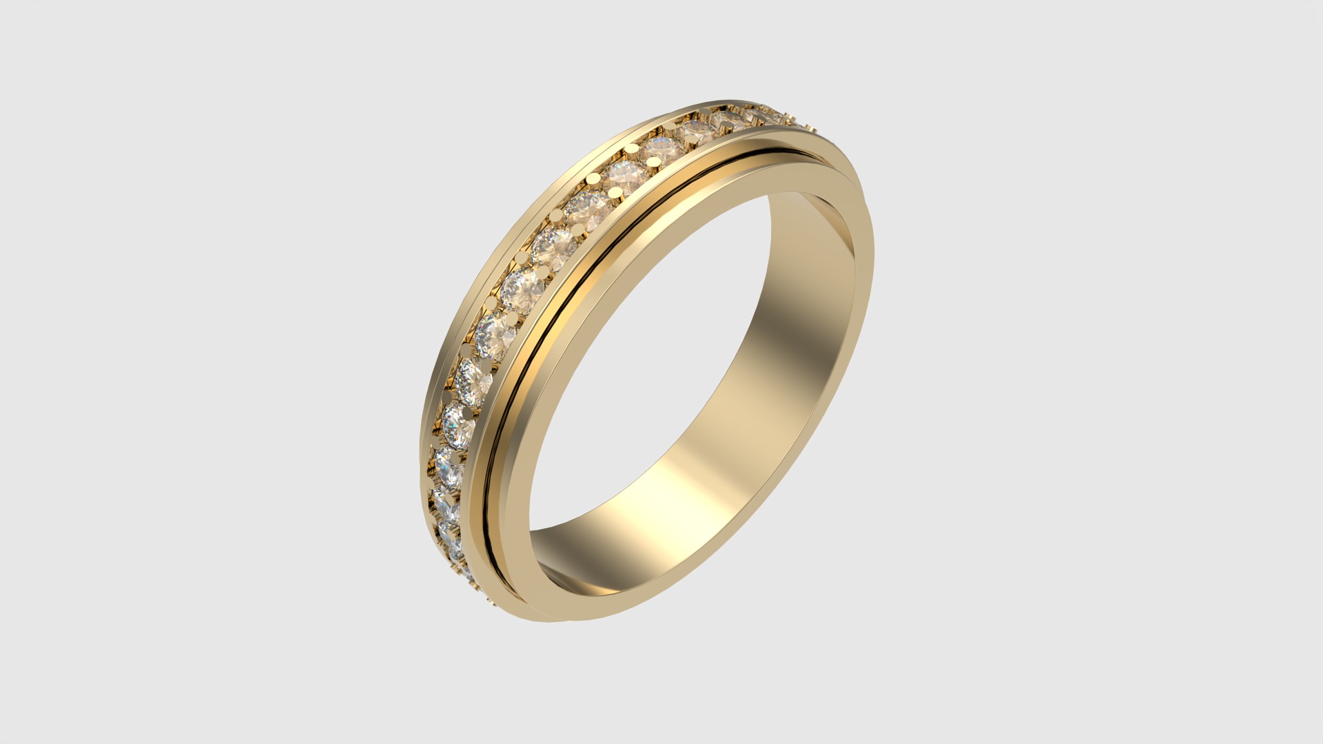 Classic Channel-Set Eternity Ring JDBCo 3D print model_25