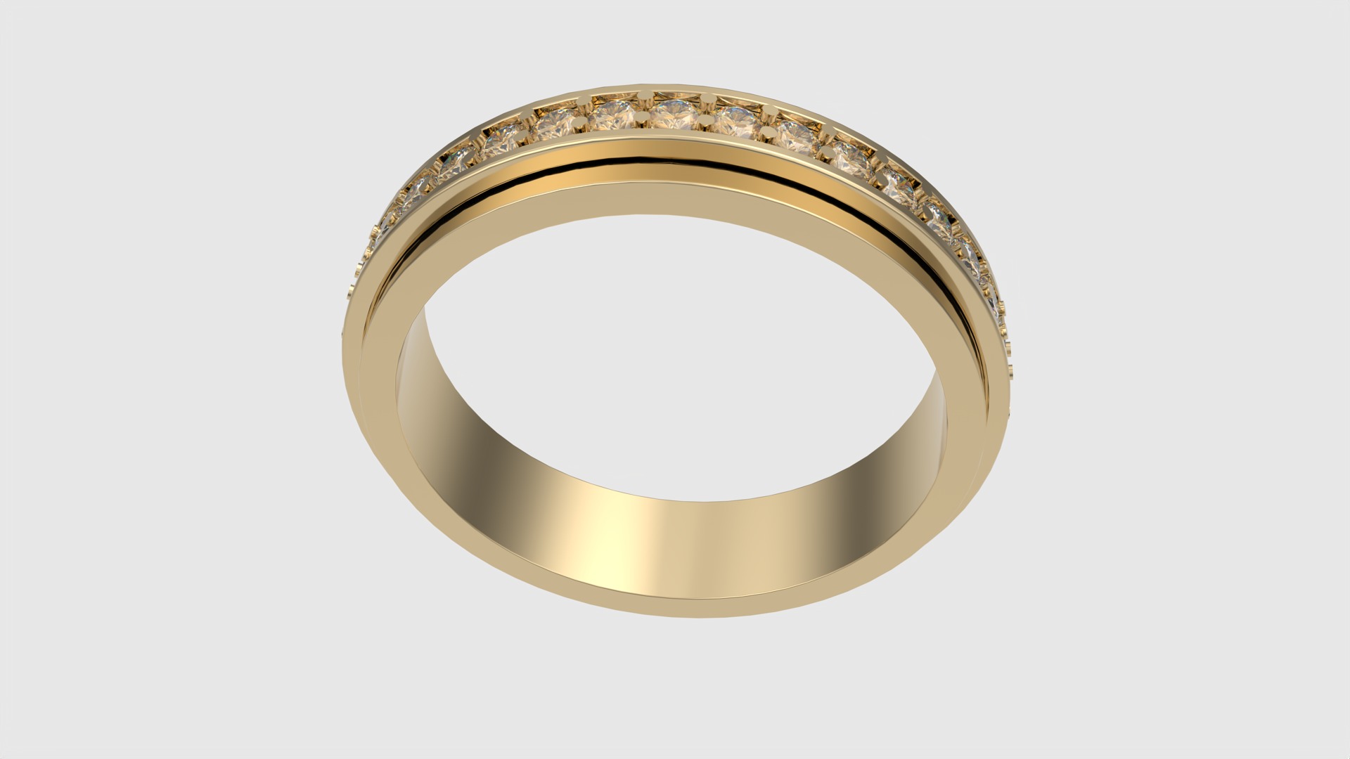 Classic Channel-Set Eternity Ring JDBCo 3D print model_23
