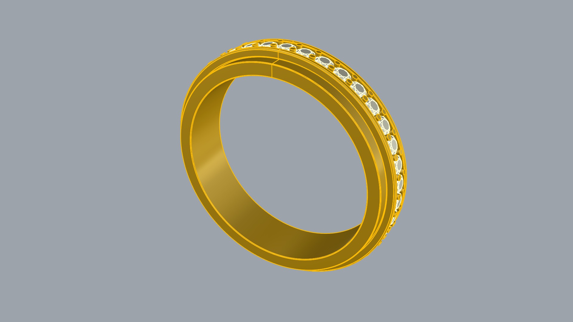 Classic Channel-Set Eternity Ring JDBCo 3D print model_7