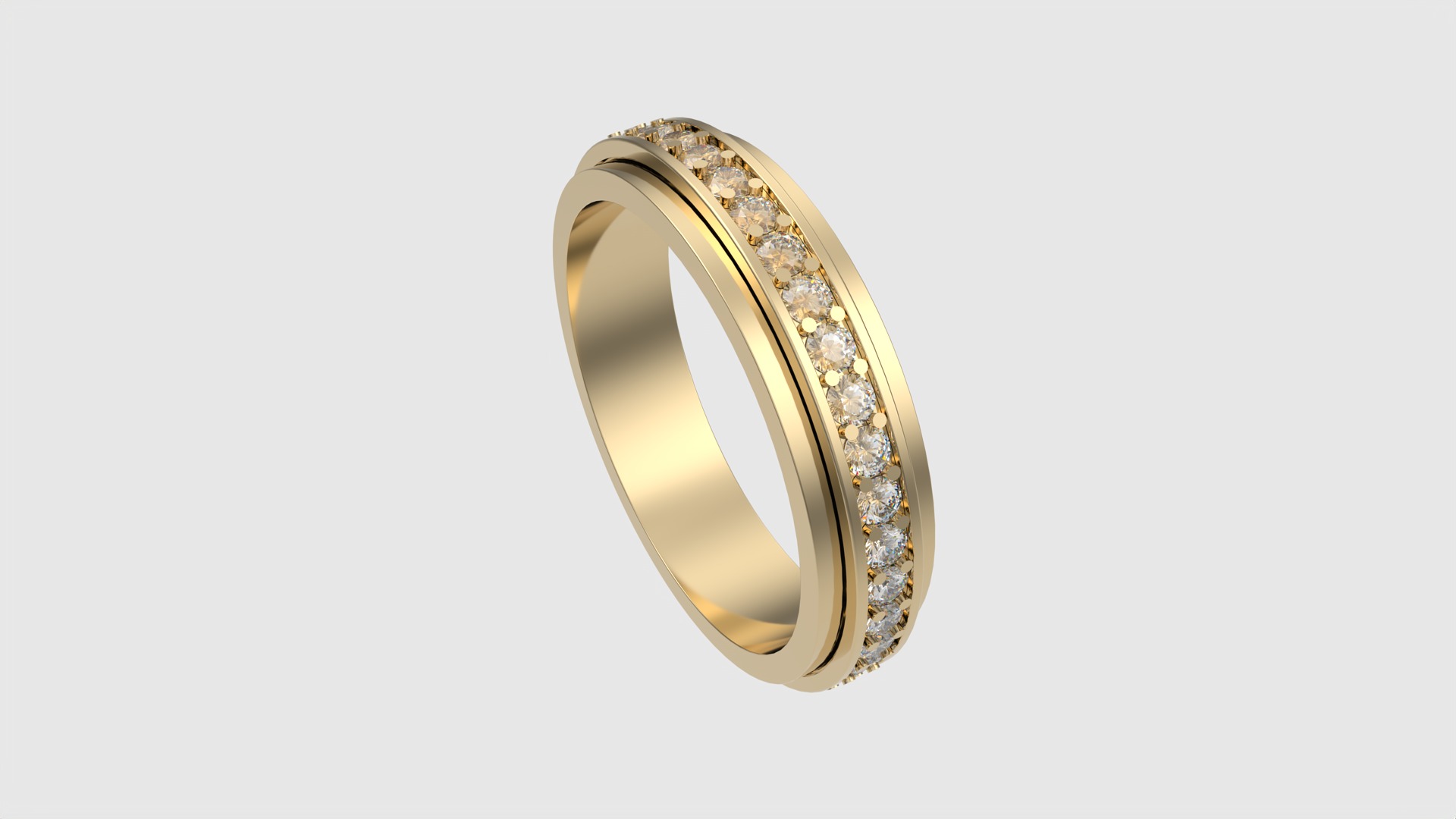 Classic Channel-Set Eternity Ring JDBCo 3D print model_28