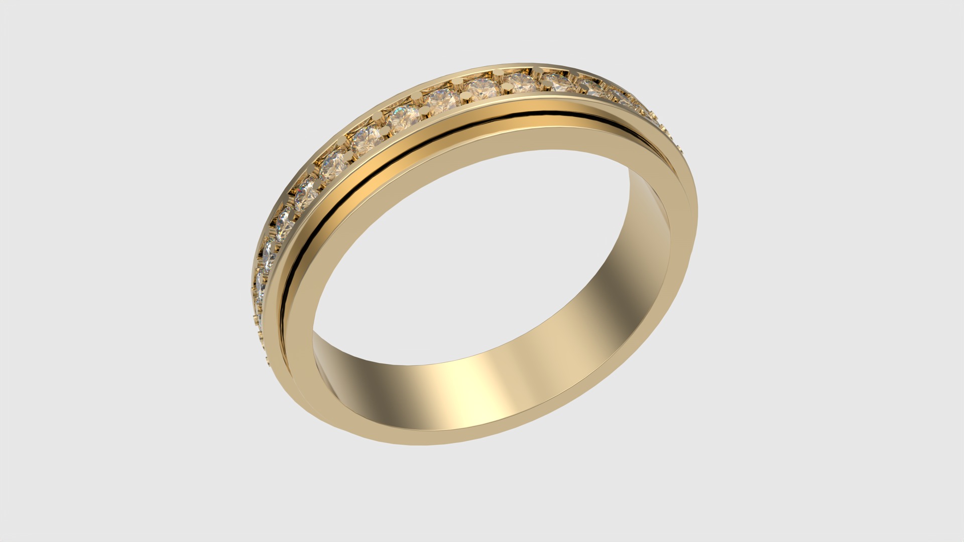 Classic Channel-Set Eternity Ring JDBCo 3D print model_24
