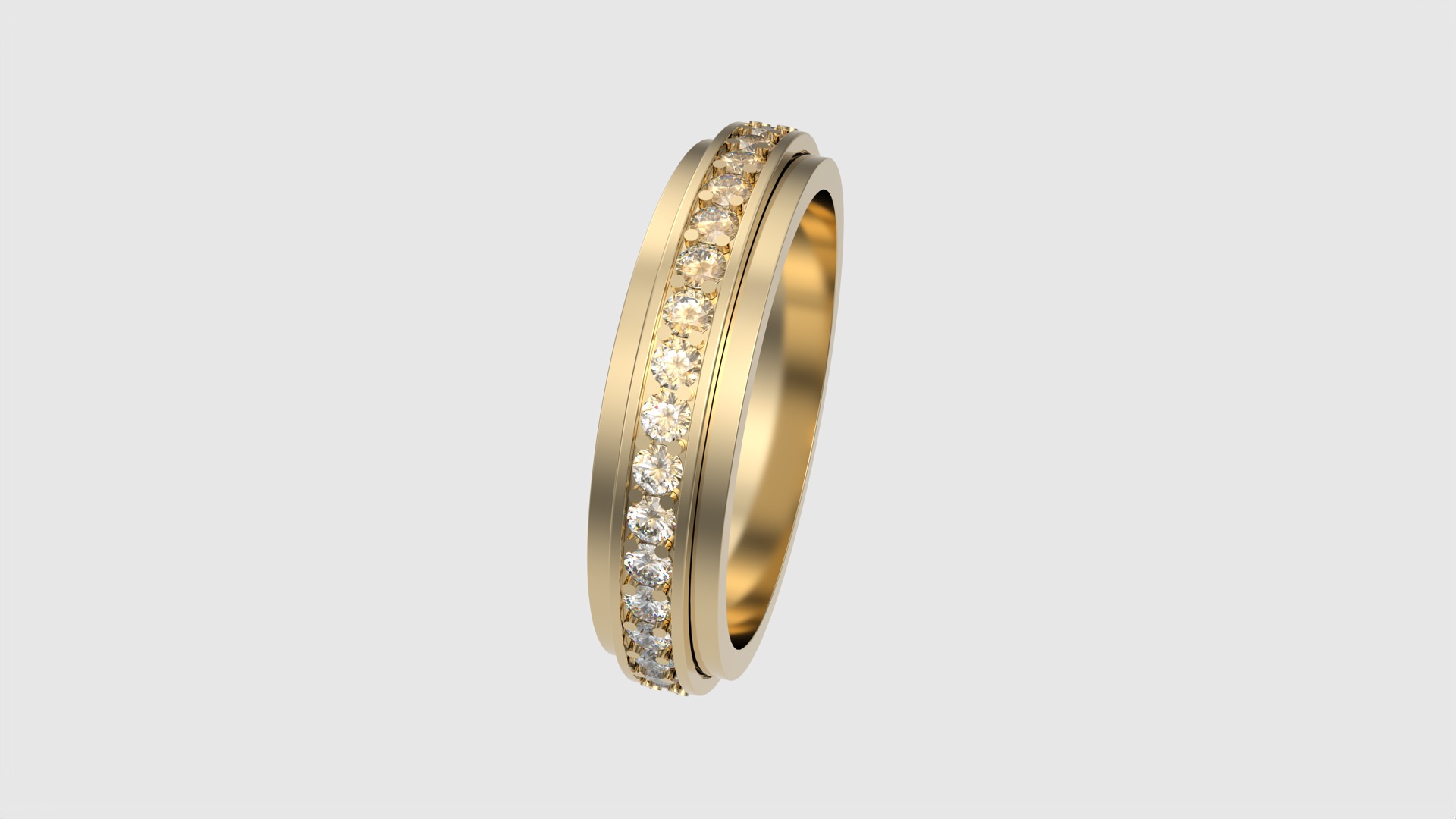 Classic Channel-Set Eternity Ring JDBCo 3D print model_19