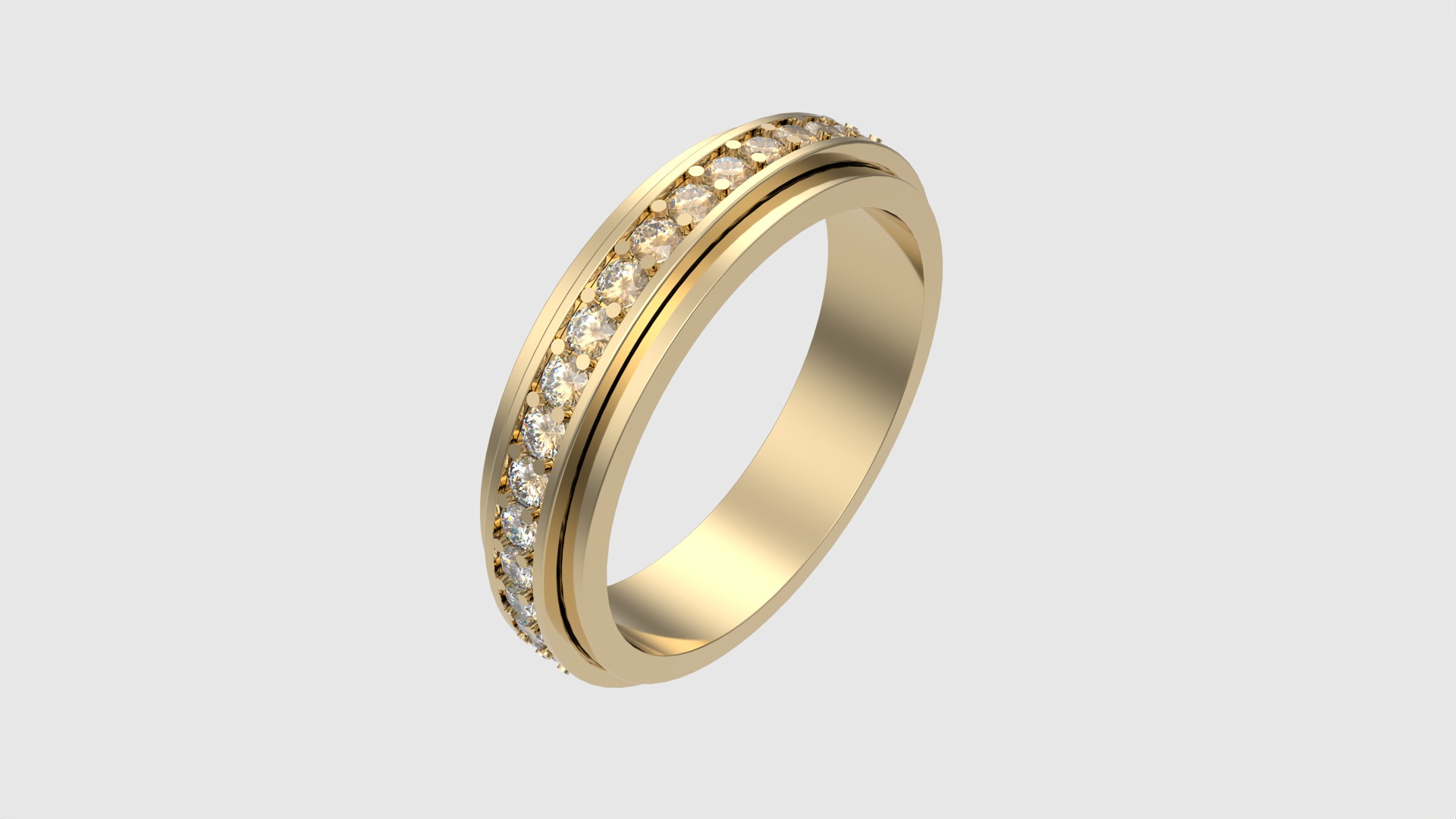 Classic Channel-Set Eternity Ring JDBCo 3D print model_18