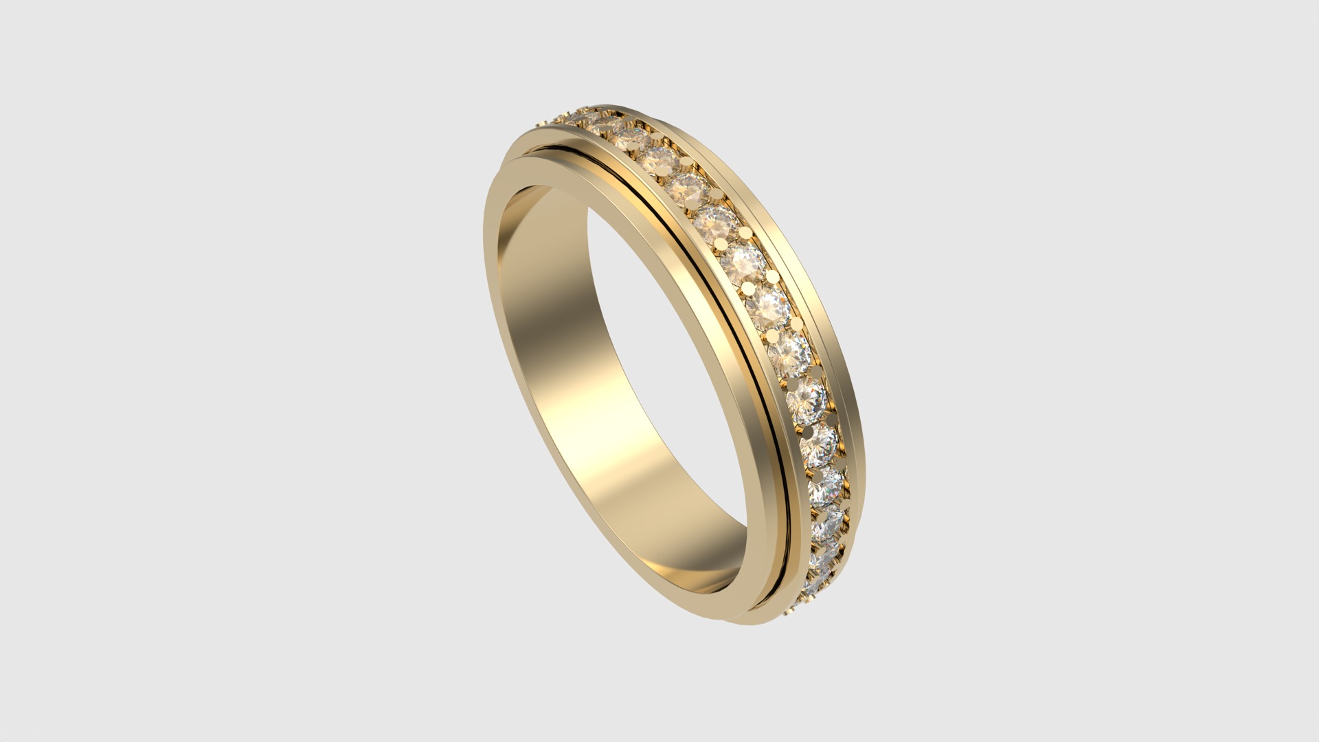 Classic Channel-Set Eternity Ring JDBCo 3D print model_21