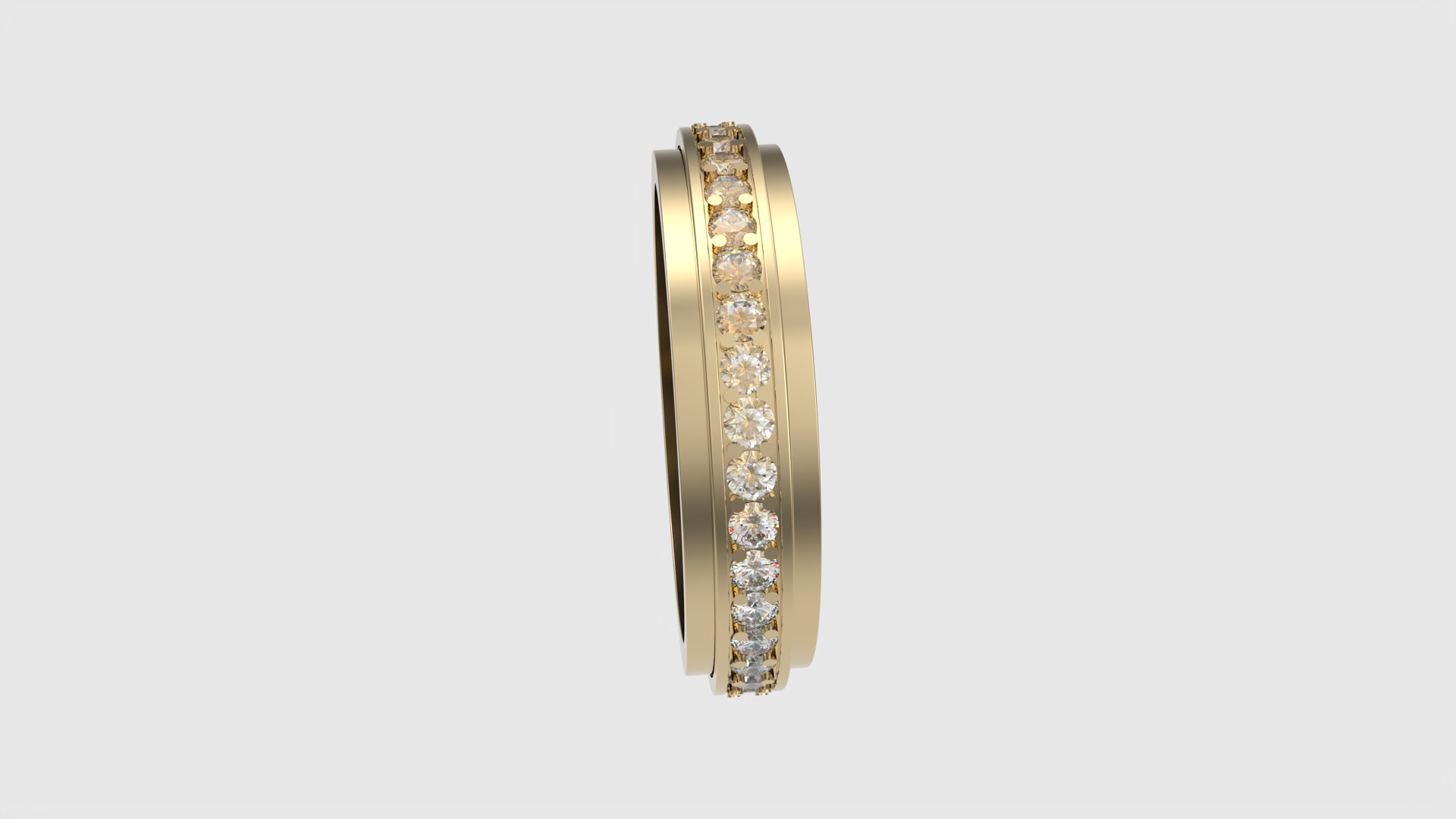 Classic Channel-Set Eternity Ring JDBCo 3D print model_27
