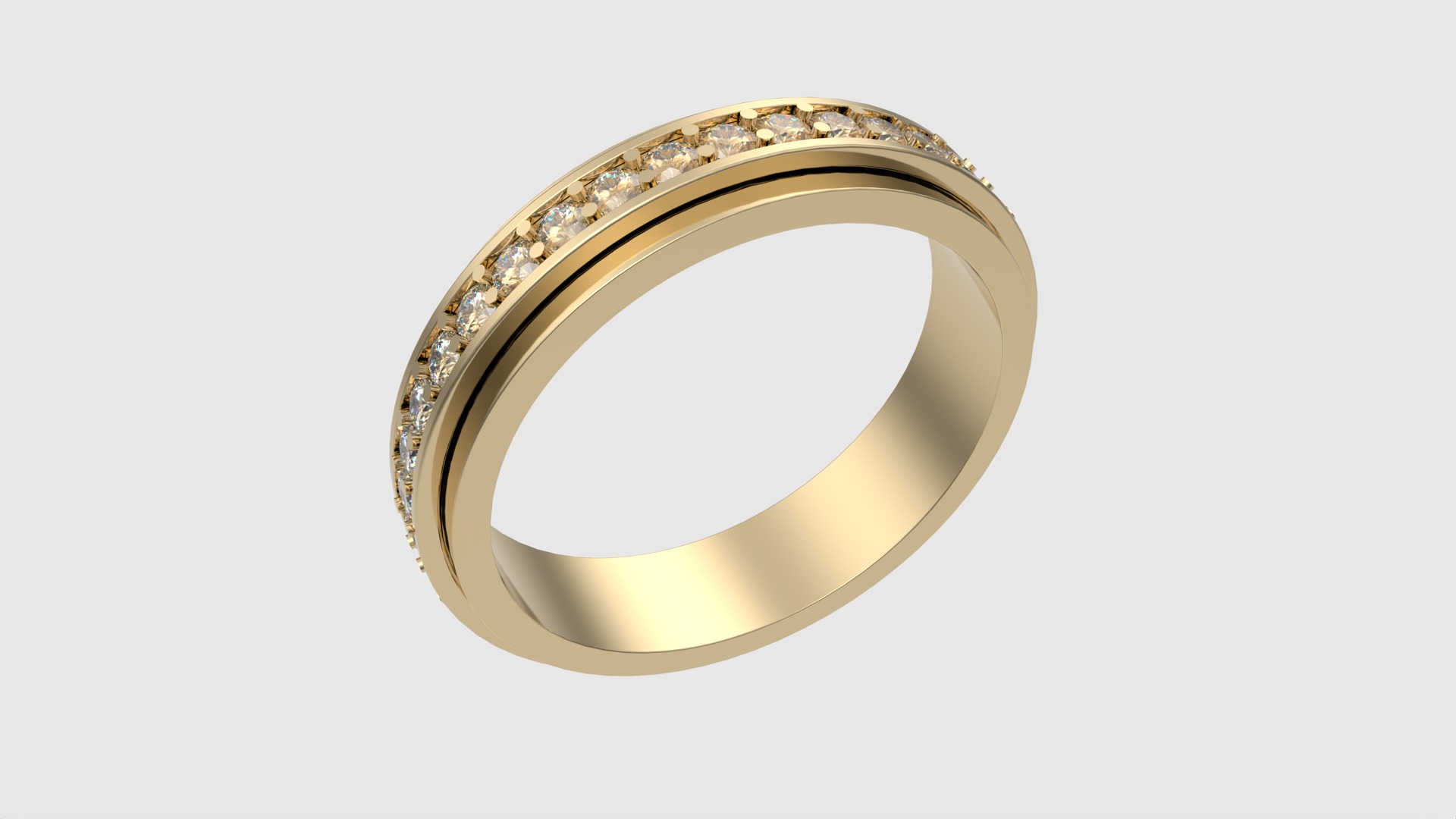 Classic Channel-Set Eternity Ring JDBCo 3D print model_17