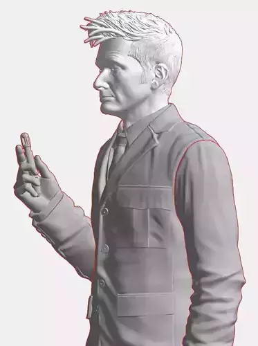 David Tennant 10th Doctor - Doctor Who  3D print model