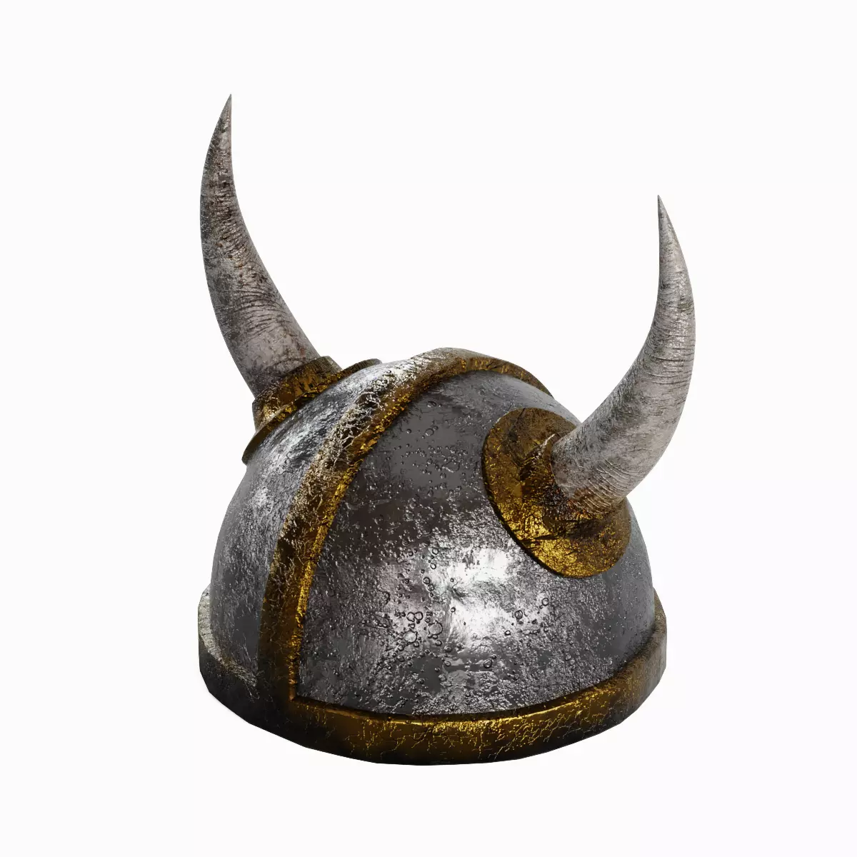 Viking Helmet 02 3D model_0