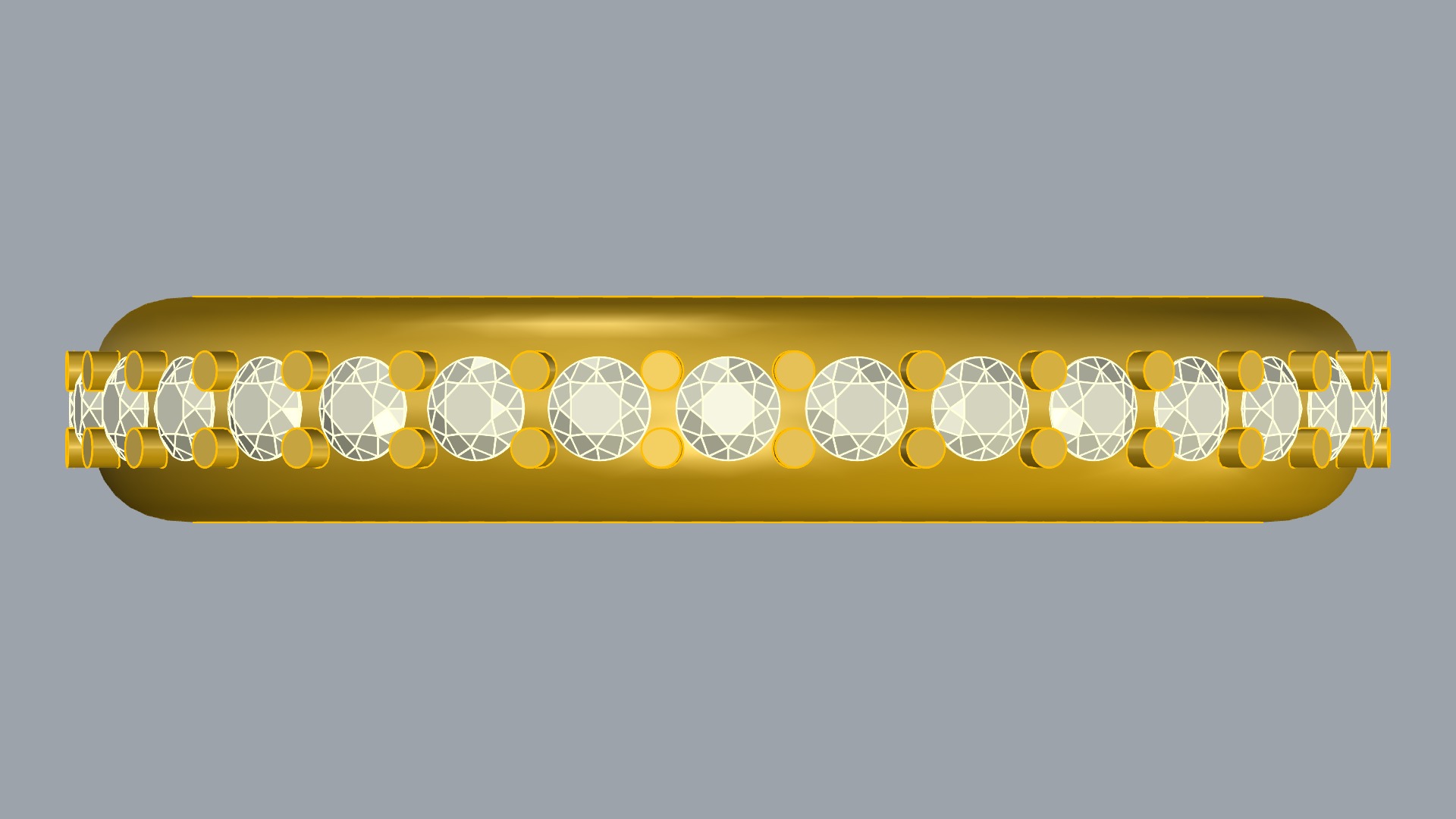 Classic Eternity Band with Prong Setting JDBCo 3D print model_13