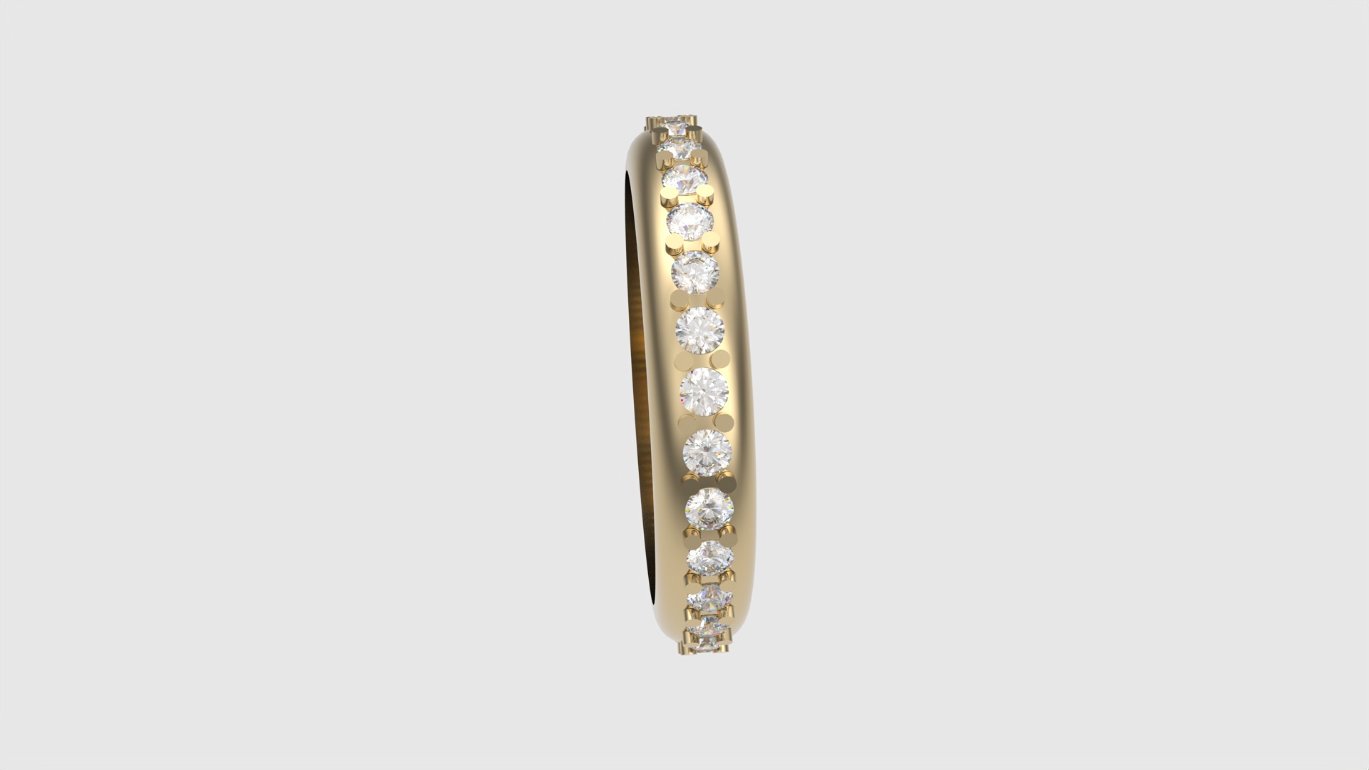 Classic Eternity Band with Prong Setting JDBCo 3D print model_27