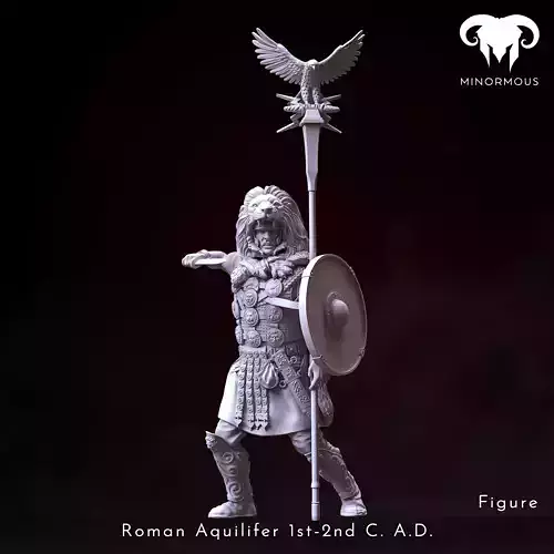 Figure - Roman Aquilifer 1st-2nd CAD The last Stand