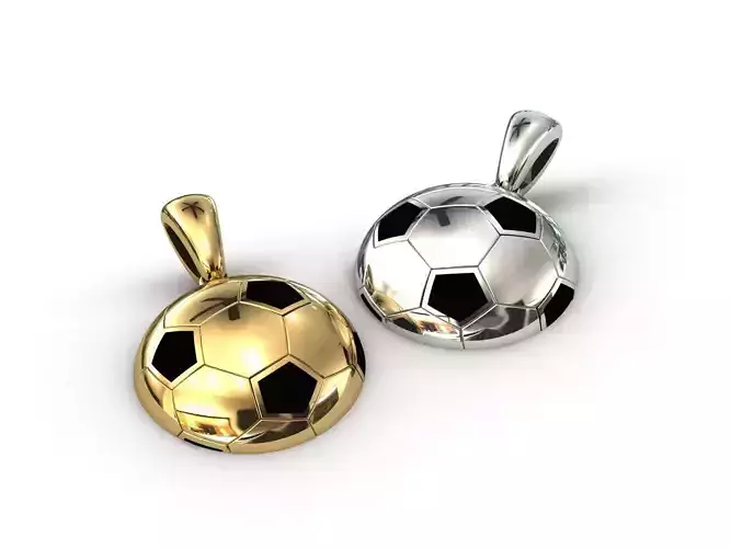 Football Pendant Jewelry Model Ball 3DM STL