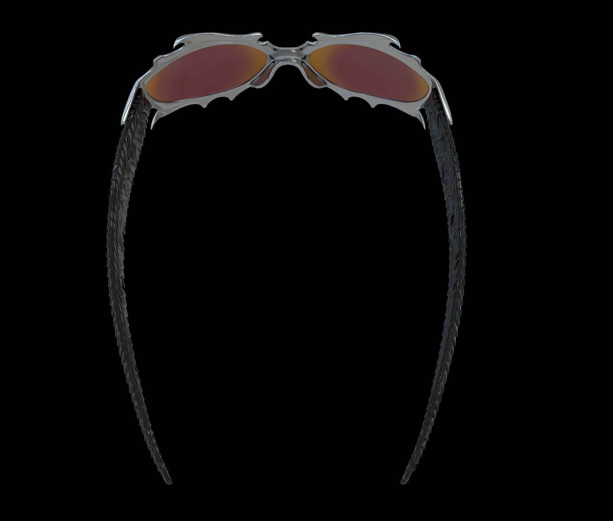 Gentle Monster x Tekken 8 Sunglasses Low-poly 3D model_13