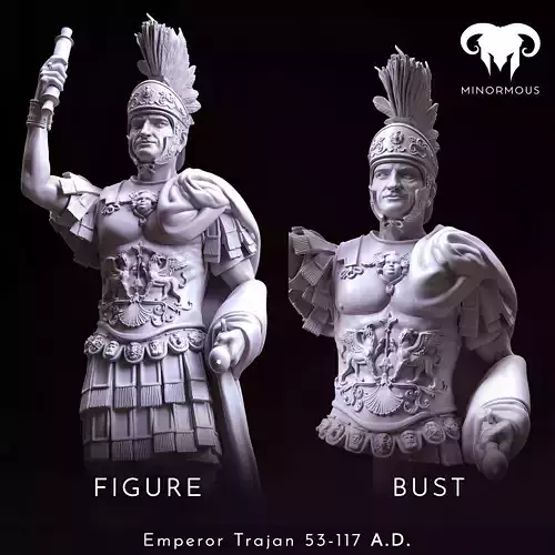 Bundle - Roman Emperor Trajan 98-117 AD From Soldier to Emperor