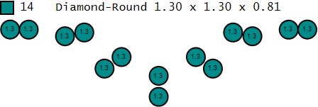 Leaf shape wedding 3D print model_1