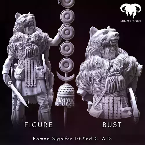 Bundle - Roman Signifer 1st-2nd CAD Standard of Honor