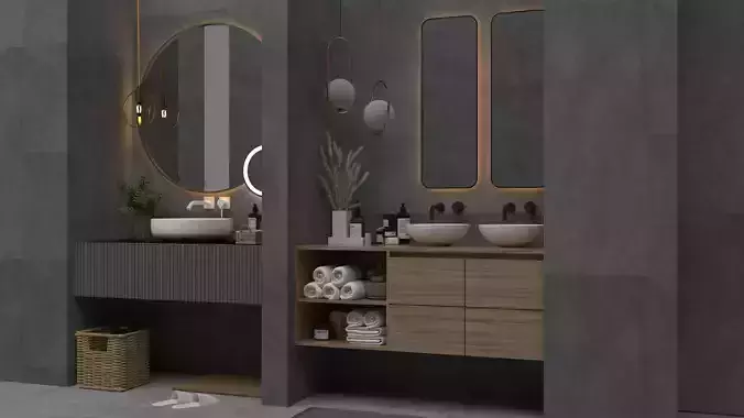 Bathrom furniture and accesories