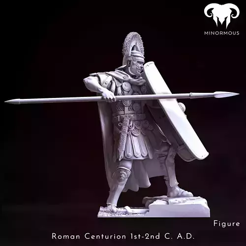 Figure - Roman Centurion 1st-2nd CAD Spear of Rome