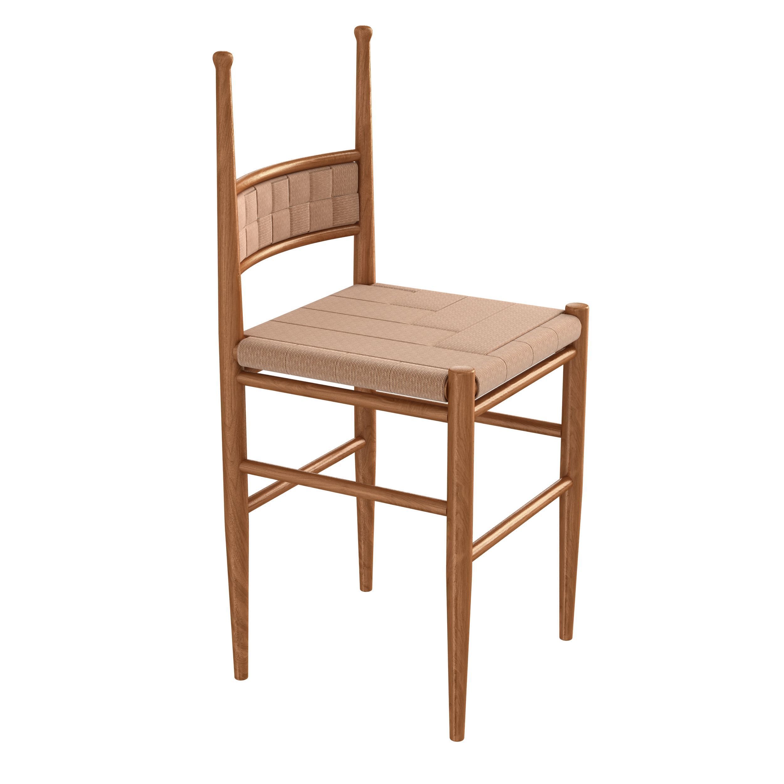 Heaps and woods pitufi bar stool 3D model_2