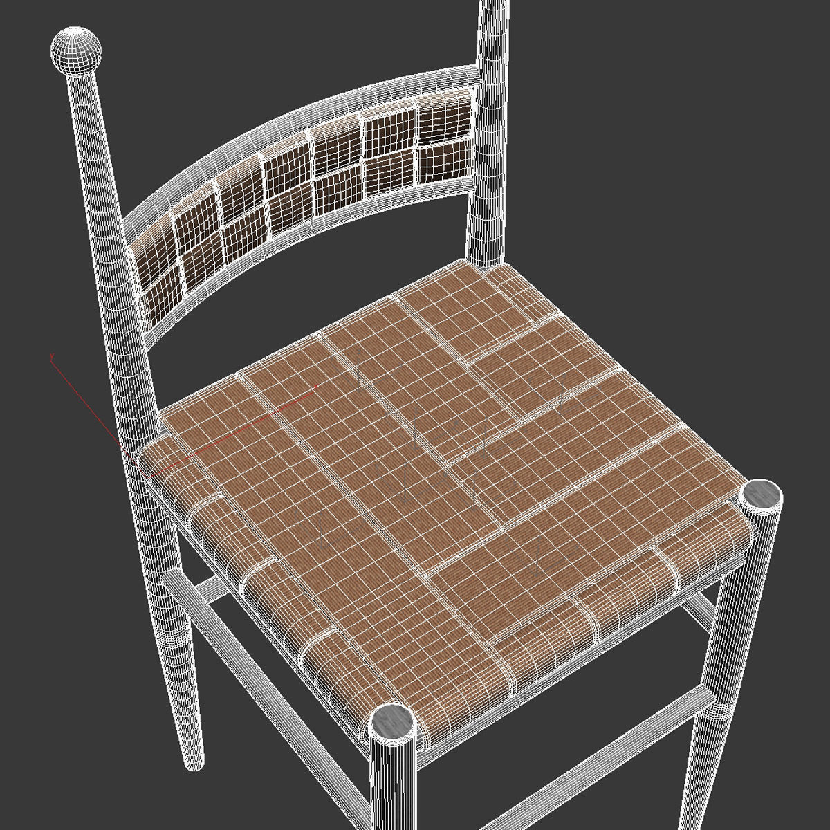Heaps and woods pitufi bar stool 3D model_8