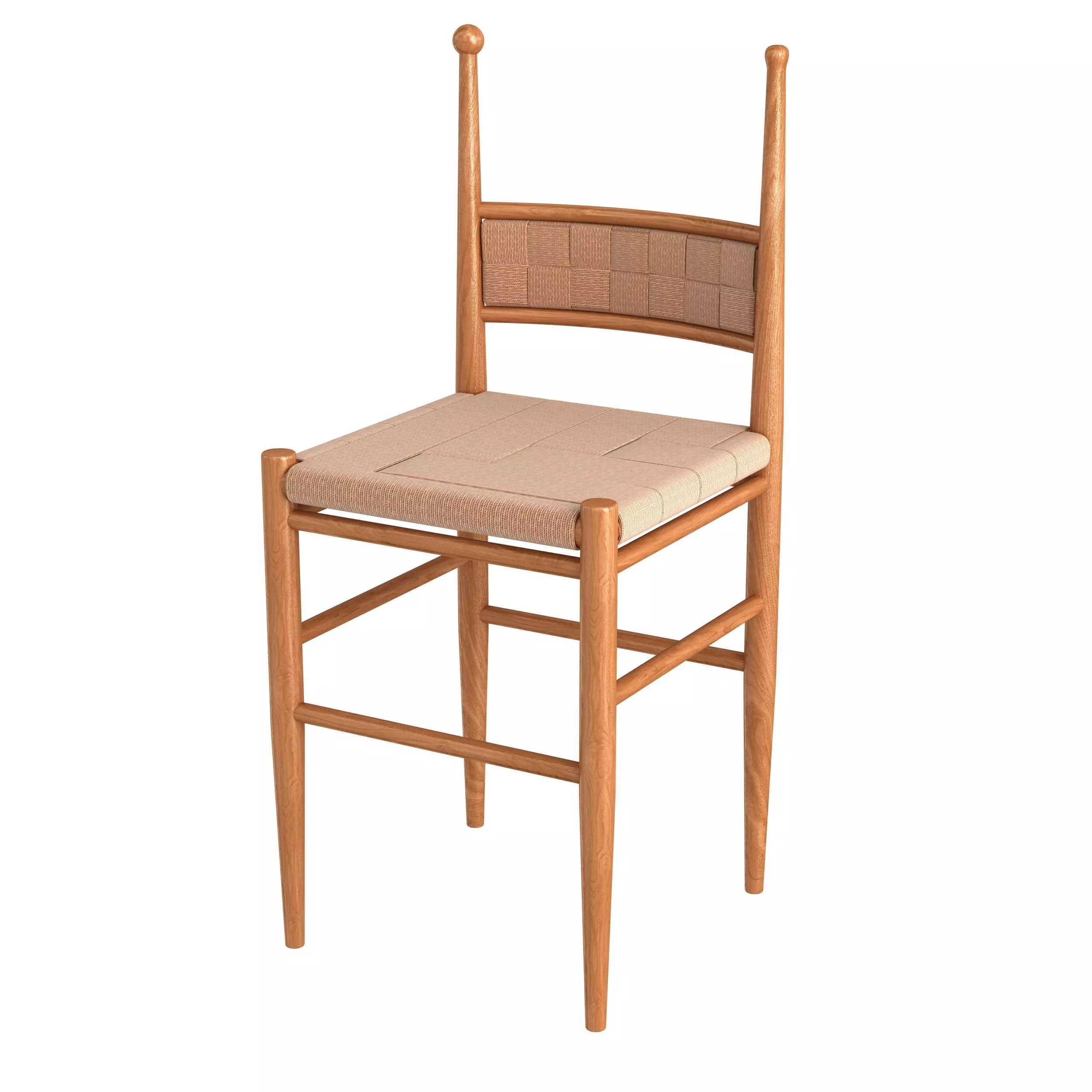 Heaps and woods pitufi bar stool 3D model_0