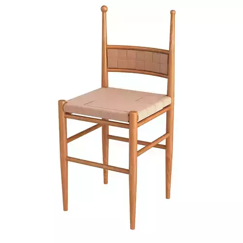 Heaps and woods pitufi bar stool 3D model