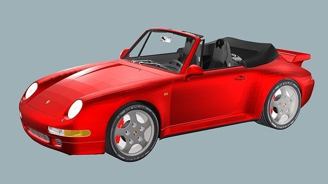 Porsche 356 Speedster 1955 3D model 3D model