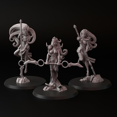 priestesses of light 3D print model