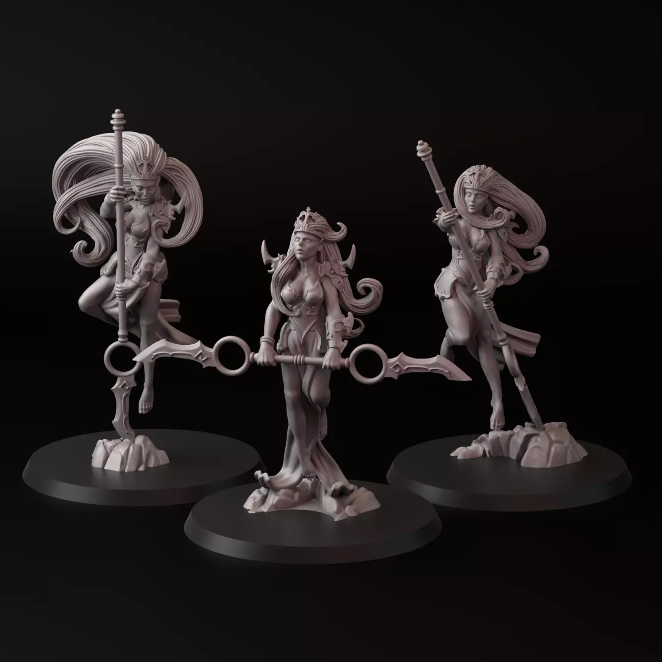 priestesses of light 3D print model