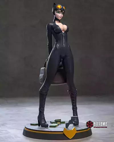  Catwoman STL Ready for 3D Printing 3D print model