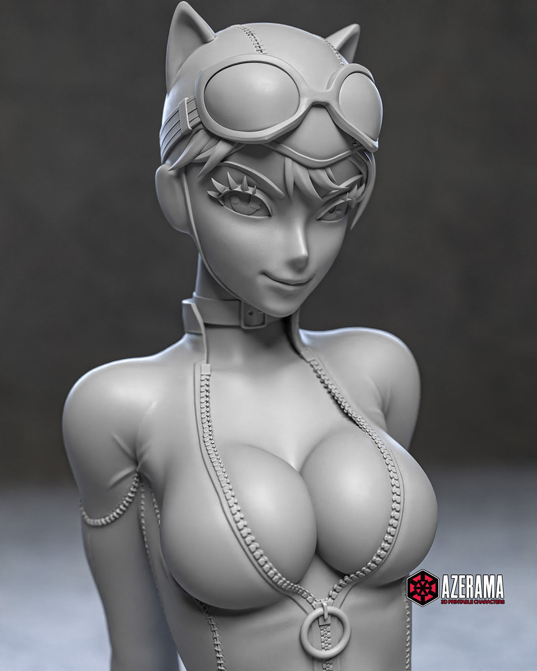  Catwoman STL Ready for 3D Printing 3D print model_10
