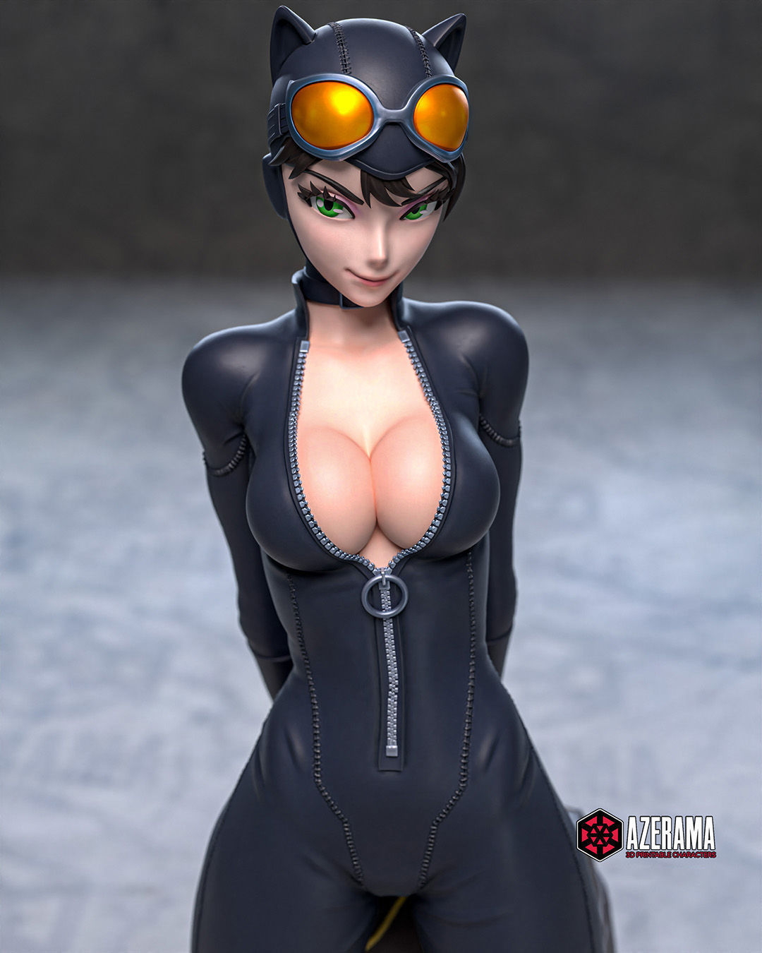  Catwoman STL Ready for 3D Printing 3D print model_6