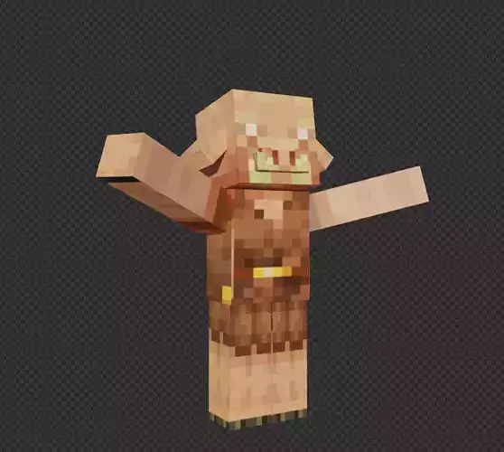 free Minecraft piglin