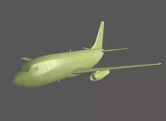 Boeing 737-200 ready to 3D printing 3D print model