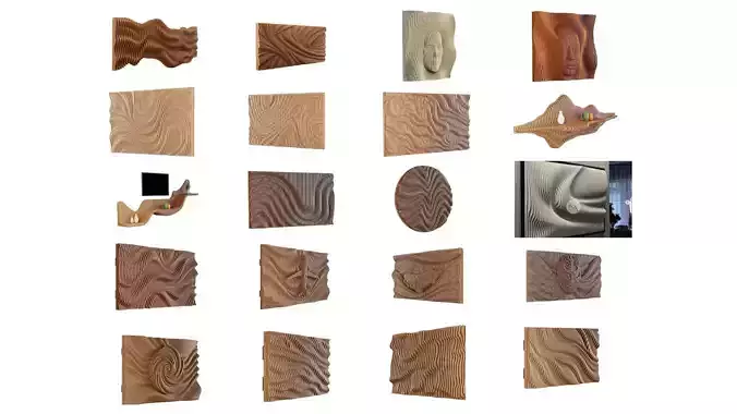 Parametric Models Pack 3D Model Collection3 -20 design 