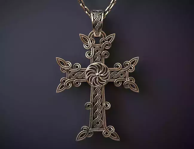 ARMENIAN CROSS KHACHKAR Printable Model