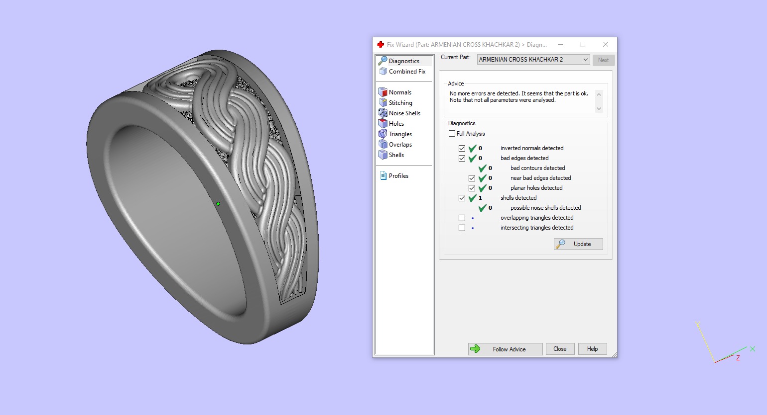 ARMENIAN CROSS KHACHKAR Printable Model 3D print model_13