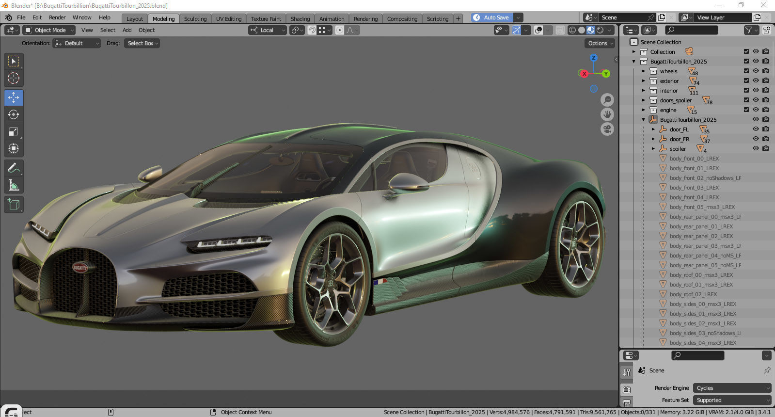 Bugatti Tourbillon 2026 3D model_46