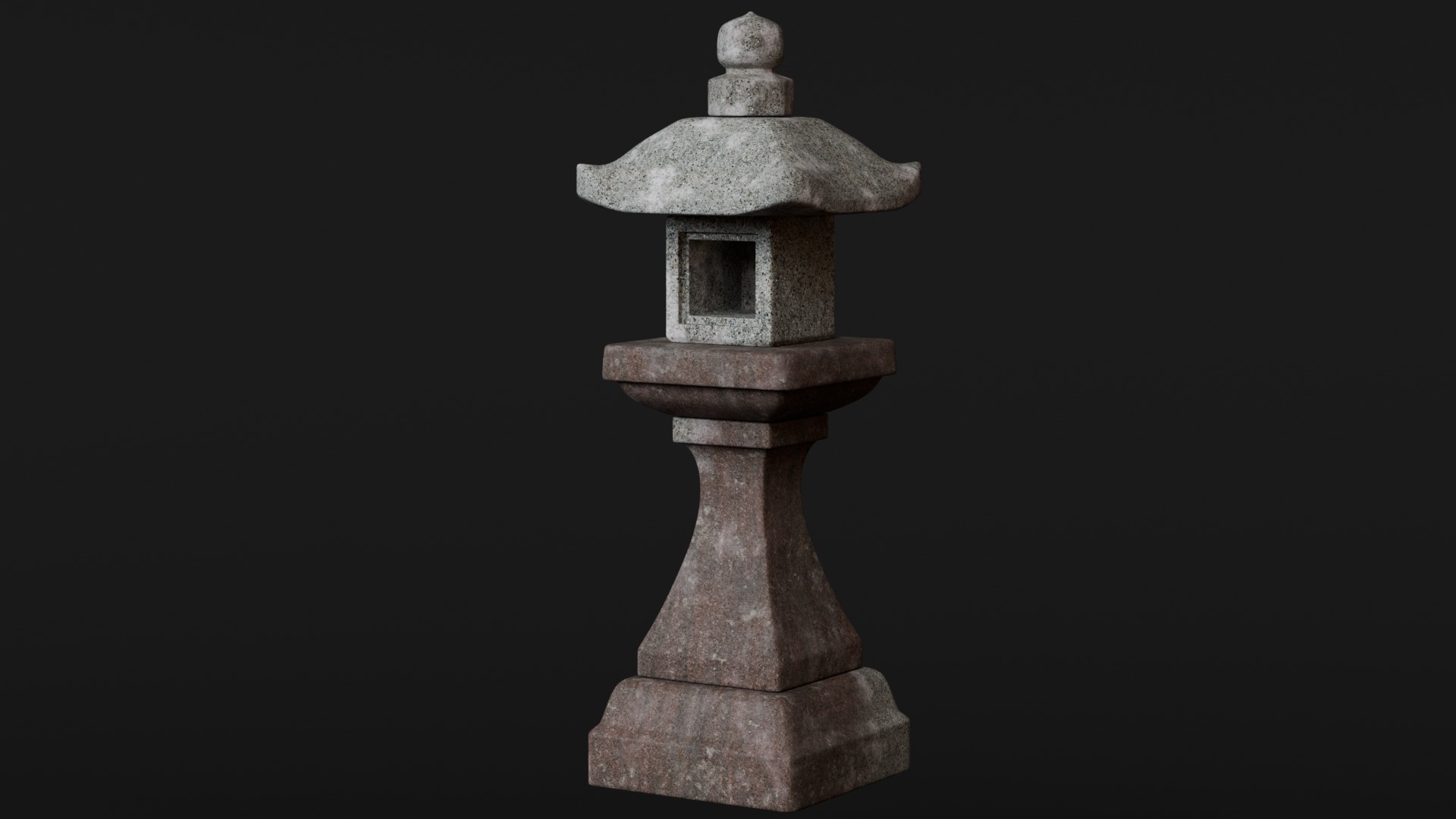 Japanese Lanterns 3d Scene 3D model_11