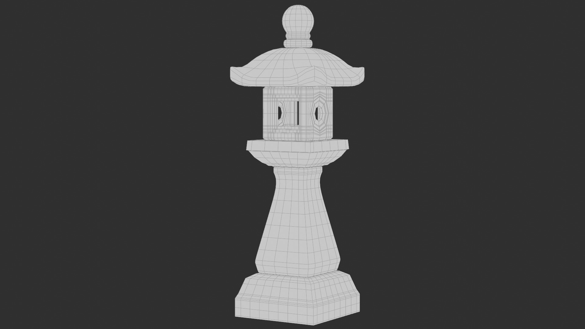 Japanese Lanterns 3d Scene 3D model_21