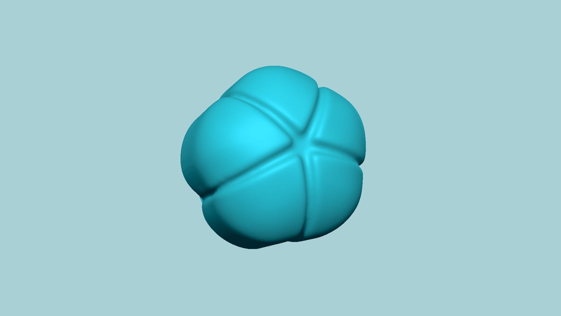 Five Segment Bud Flower Mold - Artificial EVA Molding 3D print model_1