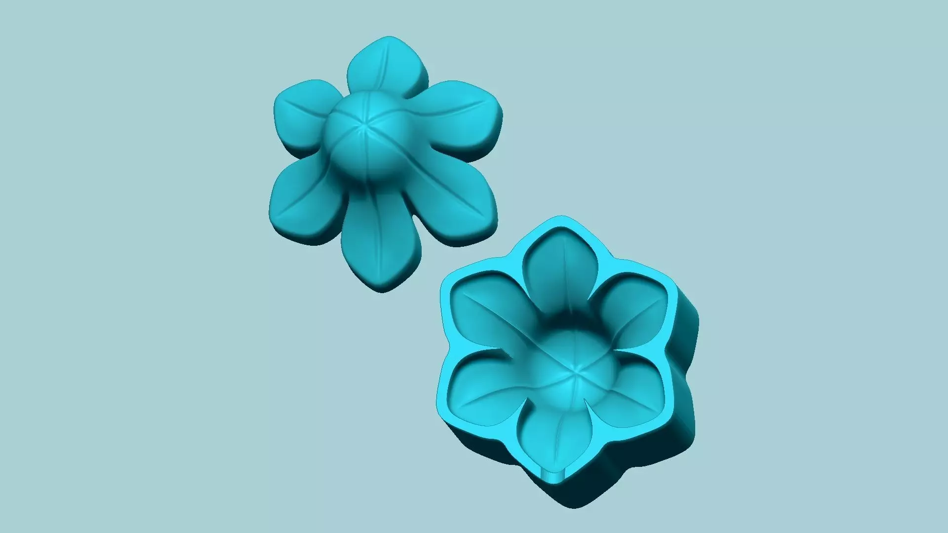 Lily of the Valley Flower Mold - Artificial EVA Molding 3D print model_0