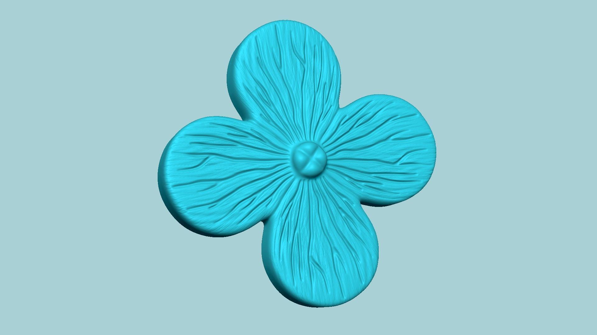 Hydrangea Flower Mold - Artificial EVA Molding 3D print model_1
