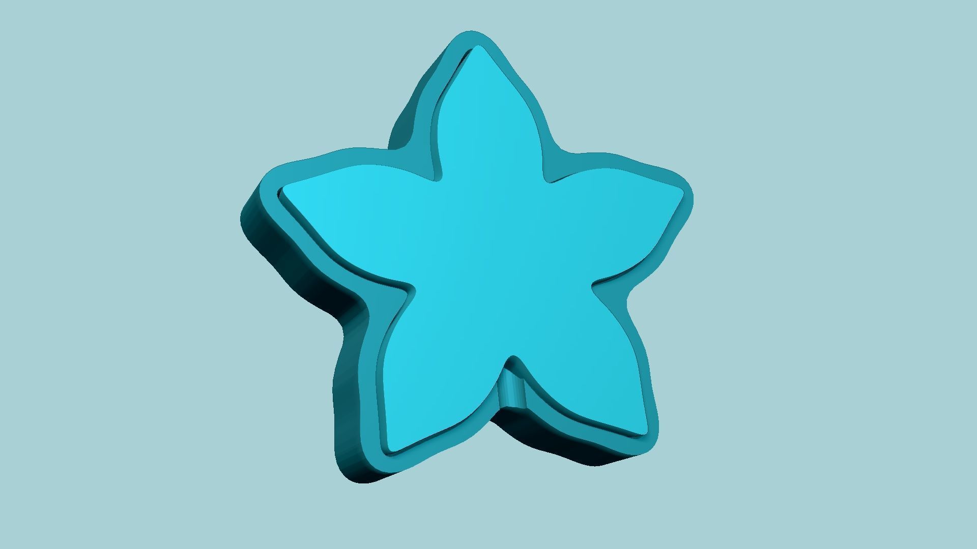 Stephanotis Flower Mold - Artificial EVA Molding 3D print model_6