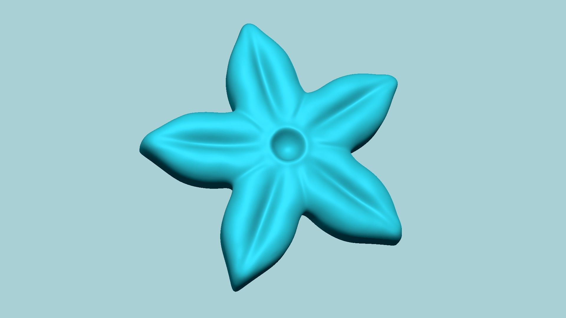 Stephanotis Flower Mold - Artificial EVA Molding 3D print model_1