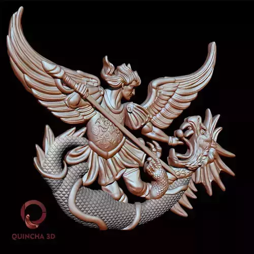 San Miguel Arcangel  3D print model