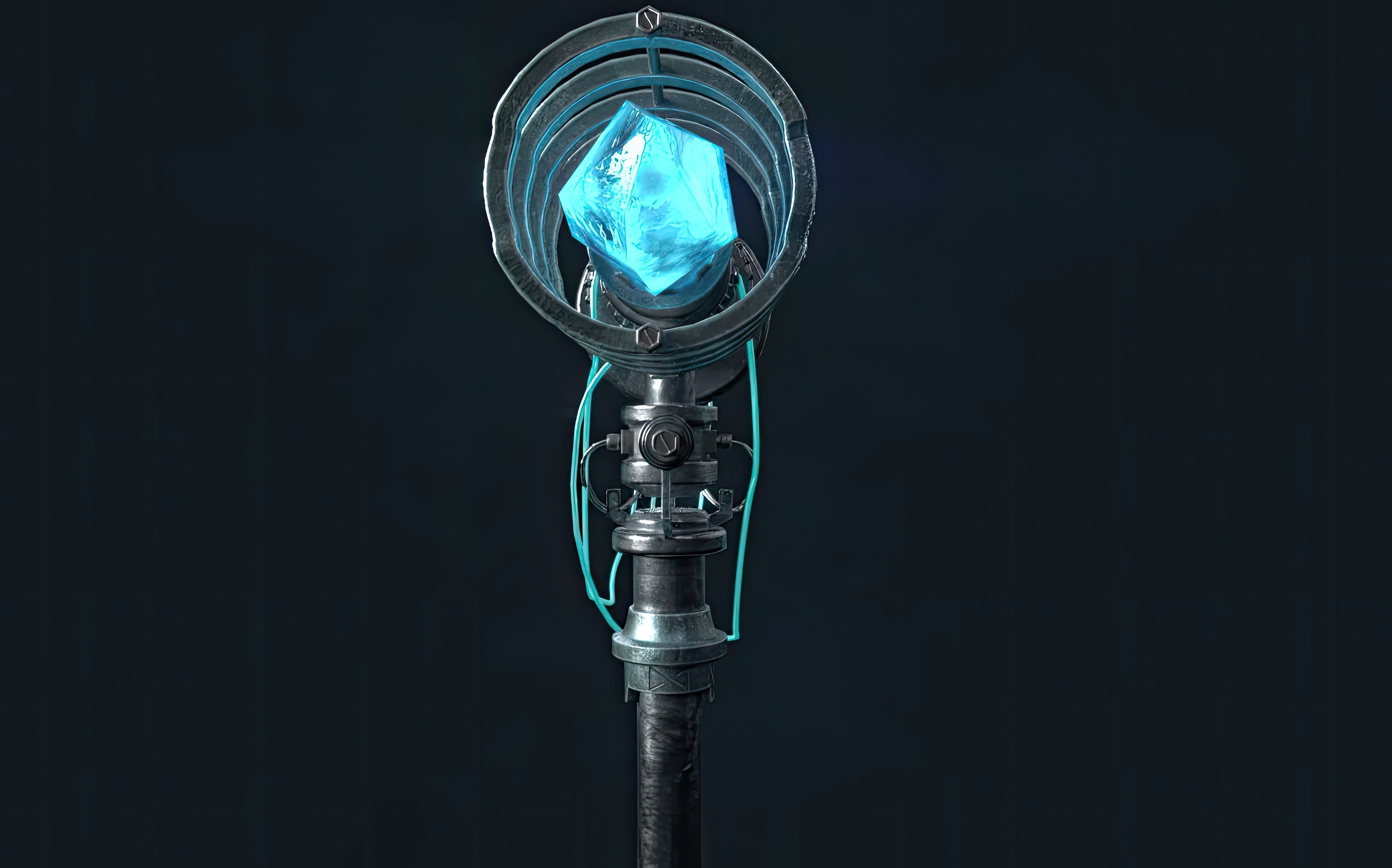 Cyrstal Hammer Low-poly 3D model_6