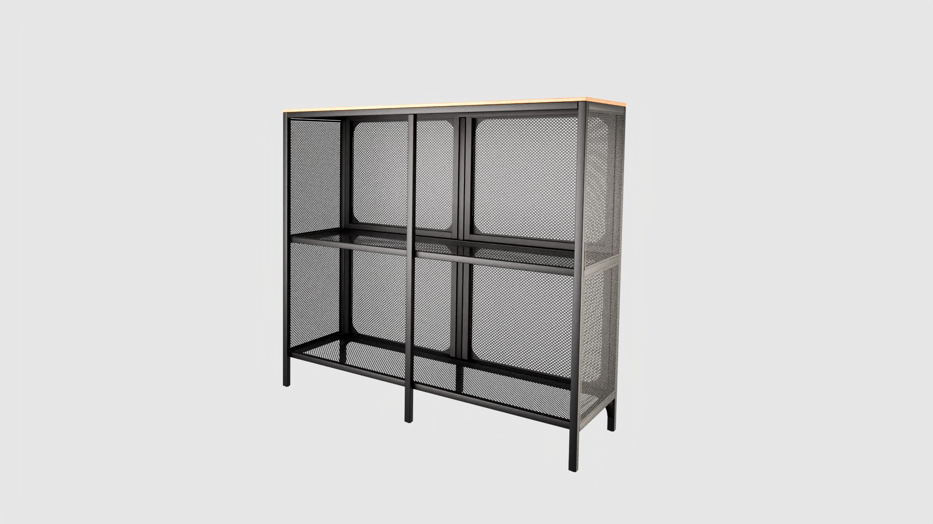 Shelf low poly 3D model Low-poly 3D model_7